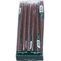 Taper Burgundy Candles - 12